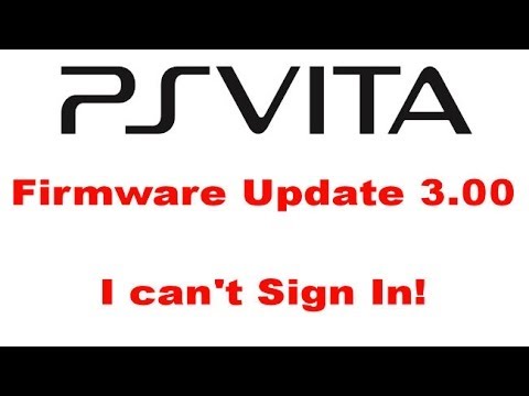 how to sign in on ps vita