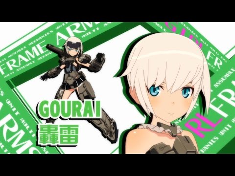 Frame Arms Girl anime de acción confirmado para abril del 2017