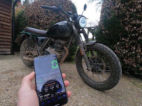 Brixton BX125X Top Speed GPS