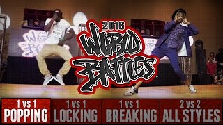 Slim Boogie vs Omani – HHI2016 World Popping Battles Top 16