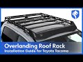 video thumbnail: Roof Cargo Carrier Storage Rack Fits 05-23 Toyota Tacoma Double Cab | Color Inserts | TG-RR1T33028-bi0pnmm9Vv0