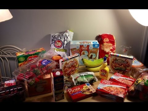 First Weight Watchers Points Plus and low calorie Grocery Haul!! Lots of Yummy Food!!!