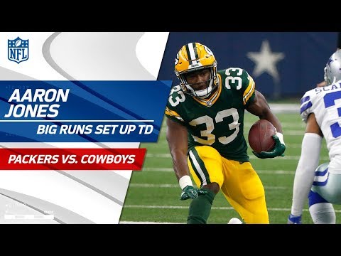 Video: Rodgers & Nelson's TD Connection Set Up by Aaron Jones' Huge Rushes | Packers vs. Cowboys | NFL Wk 5