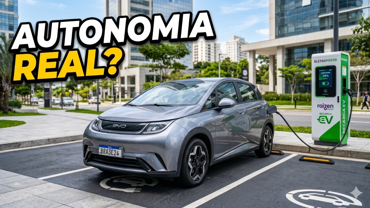 Teste Real do Carros elétricos no Brasil - Os 10 MELHORES