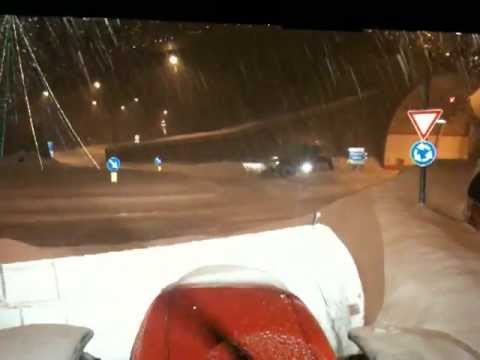sgombero neve - same - massey fergusson con lame garnero sl30 !!