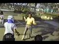 Tatang and Topher sparring