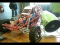 off road buggy on dyno