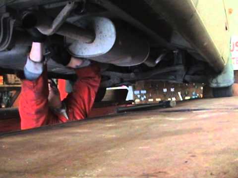 how to fit exhaust