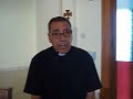 Cabras (OR) - don Giulio Esu presenta la chiesa del S. Cuore