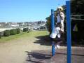 Blonde Girl Weighted Chin Ups 300+lb Strong Muscle Pull Up