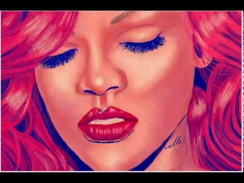 how to draw rihanna