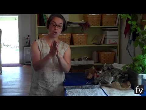 how to eco dye fabric