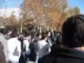 Student protests to the arrest of Mehrdad Bozorg 11/22/2009