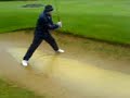 richard and pj playing golf