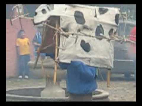 bizarbus - La Vaca Loca is an Ecuadorian tradition I learned about on a recent trip with my University. Basically, a guy with a cow on his head chases people with firew...