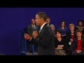 A zen question @ Nashville Presidential Debate