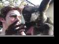Monkey on my head in Thailand