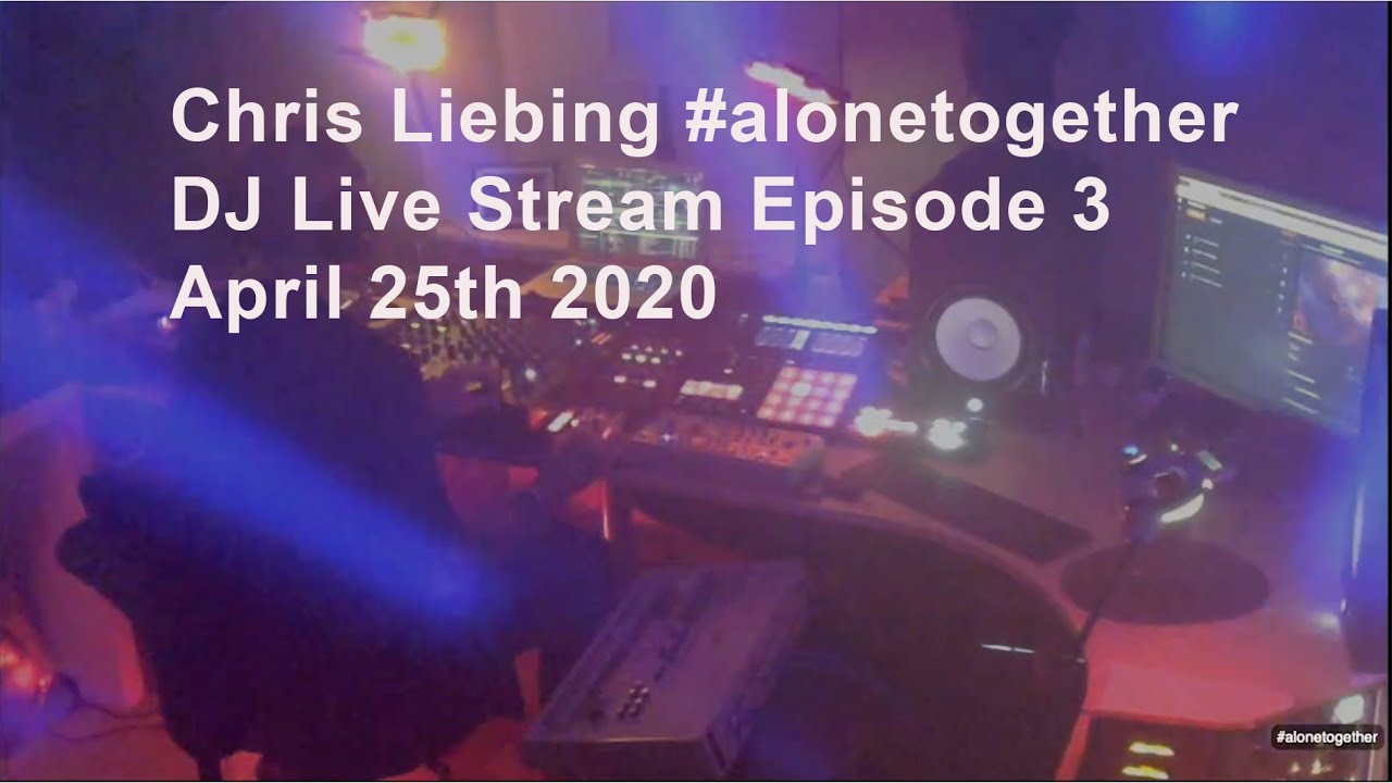 Chris Liebing - Live @ Live @ #alonetogether #3 2020