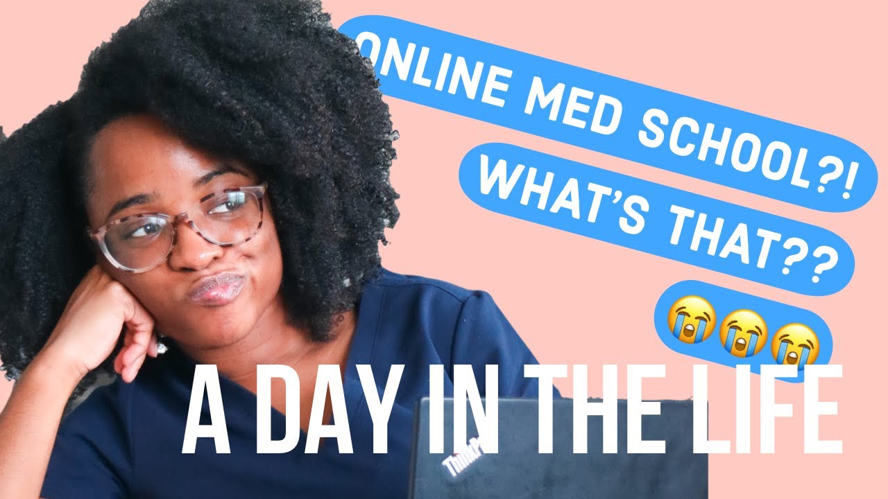 Day In The Life Vlog: Online Medical School?!