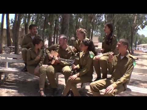 IDF Soldiers Wish President Peres a Happy Birthday