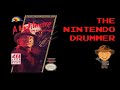 the nintendo drummer plays along with a selection from a nightmare on elm street.