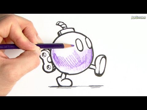 how to draw b o b