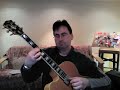 Somewhere Over the Rainbow-solo jazz guitar