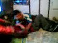 pelea de mentira..!!