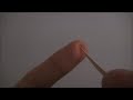 How to poke finger with wooden toothpick - How To Do Anything TV video