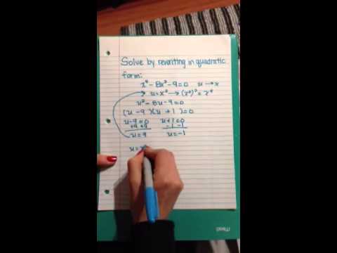 how to reduce quadratic form to canonical form