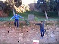 parkour niebla