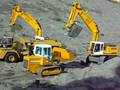 Mini cantiere su sabbia e pietre scala 1:14,5