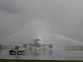 LOT Boeing 767-300 landing at Jasionka EPRZ