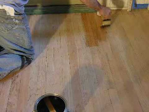 how to sand a floor with a belt sander