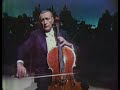 Piatigorsky plays Faure Elegie