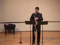 Stephan Vermeersch performs Reinhard Karger
