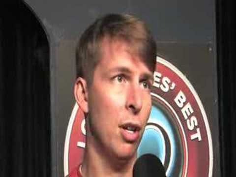 Jack McBrayer of 30 Rock performs in ioWest Theater's improv show 