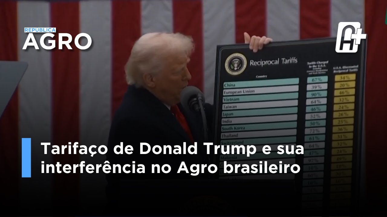 Tarifaço de Donald Trump: Interferência no Agro Negócio Brasileiro.