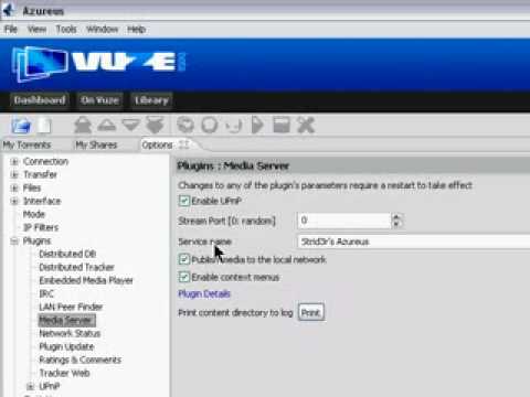 how to enable vuze on ps3