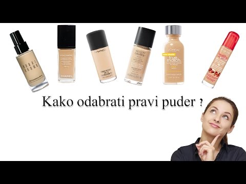 Kako odabrati pravi puder ?