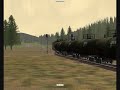 MSTS BNSF 4723 gets the highball out of Whitefish Yard