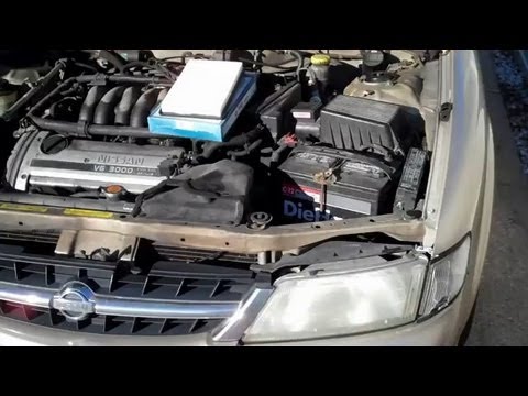 How to Change an Air Filter on a Nissan Maxima