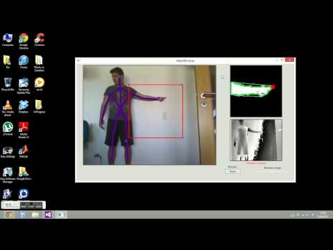 how to control kinect with hand