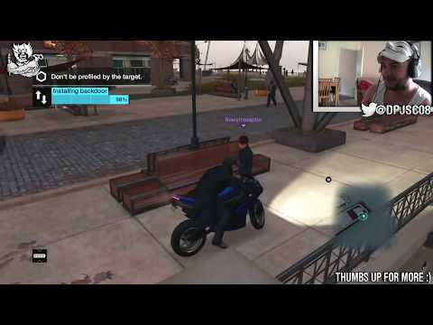 AFK BOOTY BABE HACKED LOL! Live Watch Dogs Online Hacking Gameplay