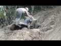 Wellsville Ohio Yellowcreek Labor Day Weekend 2009 - Wife Stuck Raptor 350 And Small Mud Crossing