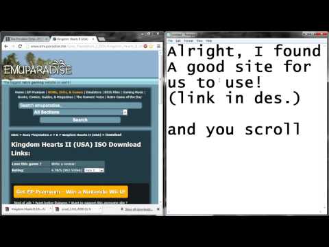 How to Play KH2 on PC