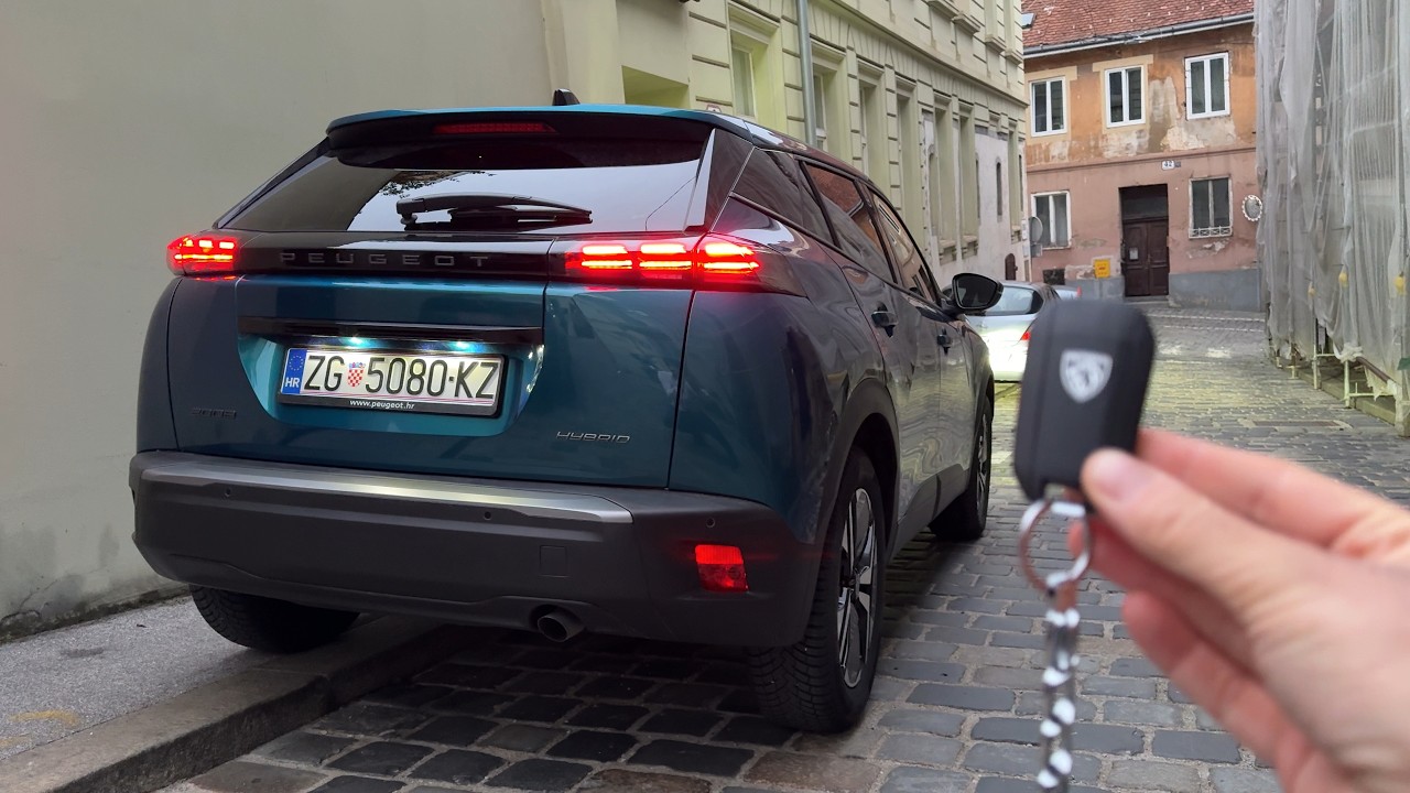 PEUGEOT 2008 Facelift 2026 - EVENING POV test drive (Hybrid 110)