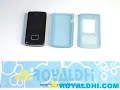How to put on LG KG800 Phone Silicon Case?