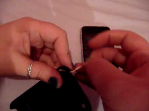 how to attach cell phone charms