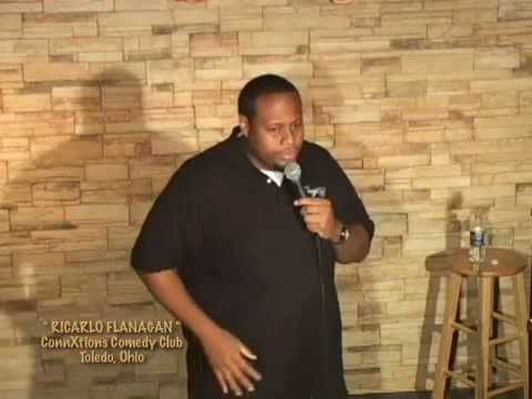 Ricarlo Flanagan at ConnXtions Comedy Club